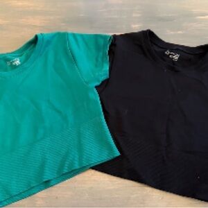 2 Aerie Offline Crop Tops